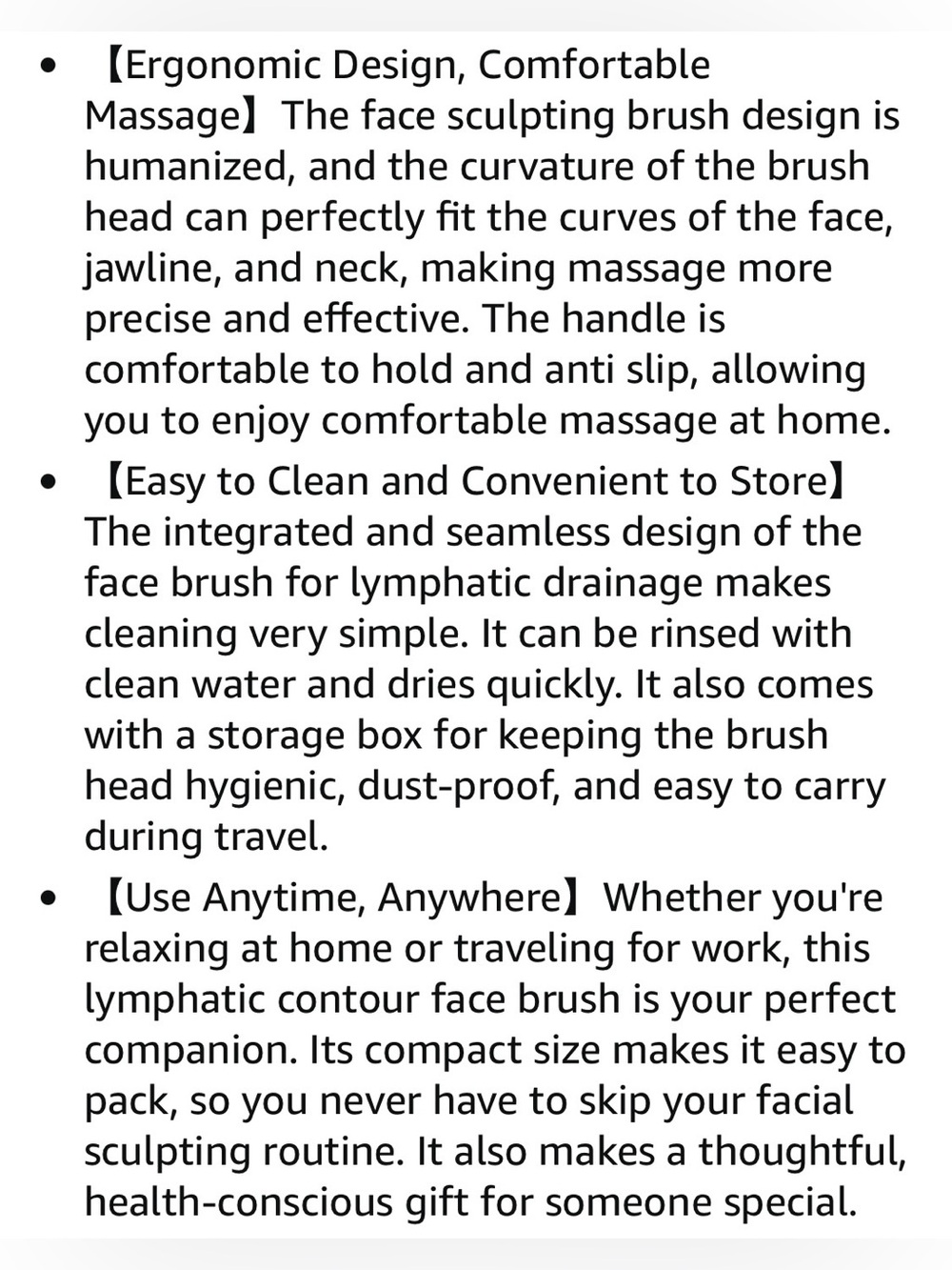 Lymphatic Contour Face Brush! NEW! - Picture 5 of 6